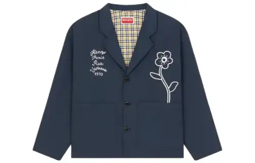 Kenzo RuaVivienne waffle-effect shirt jacket