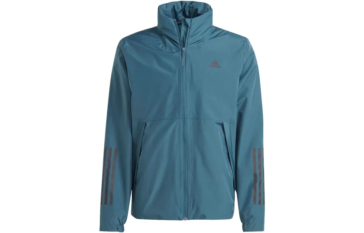 Adidas 3 Stripes Jacket Men's Arctic Ocean Blue