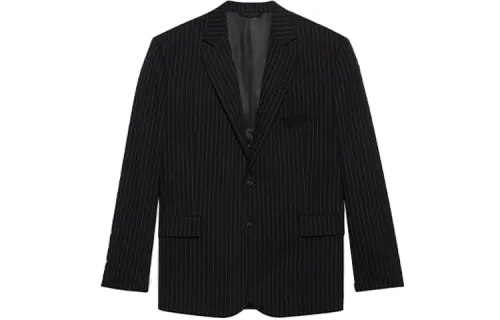 Balenciaga Business Suit Coat Men's Black