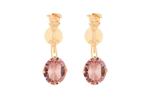 DIOR Earrings Women's Pink