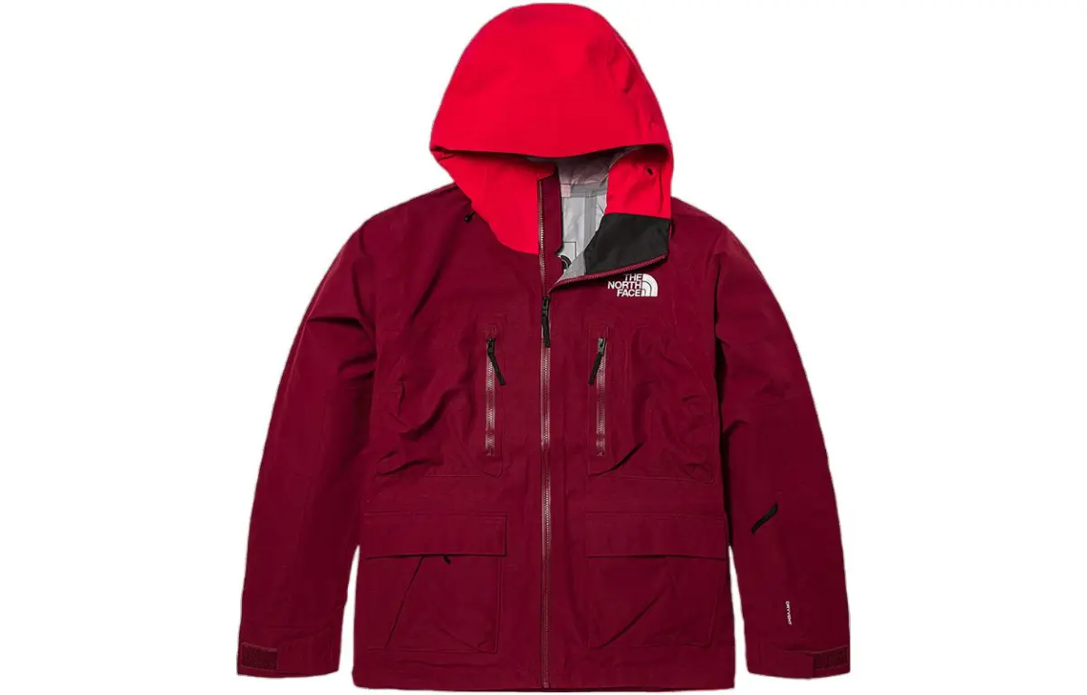 THE NORTH FACE Urban Exploration Outdoor Hiking Waterproof And Windproof Windbreaker Jacket Men's Red