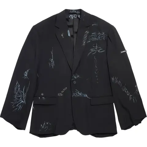 Balenciaga Graffiti Skater Tailored Blazer