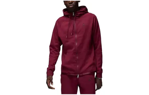 Jordan Jackets Men's Red Hooded Moderate Other