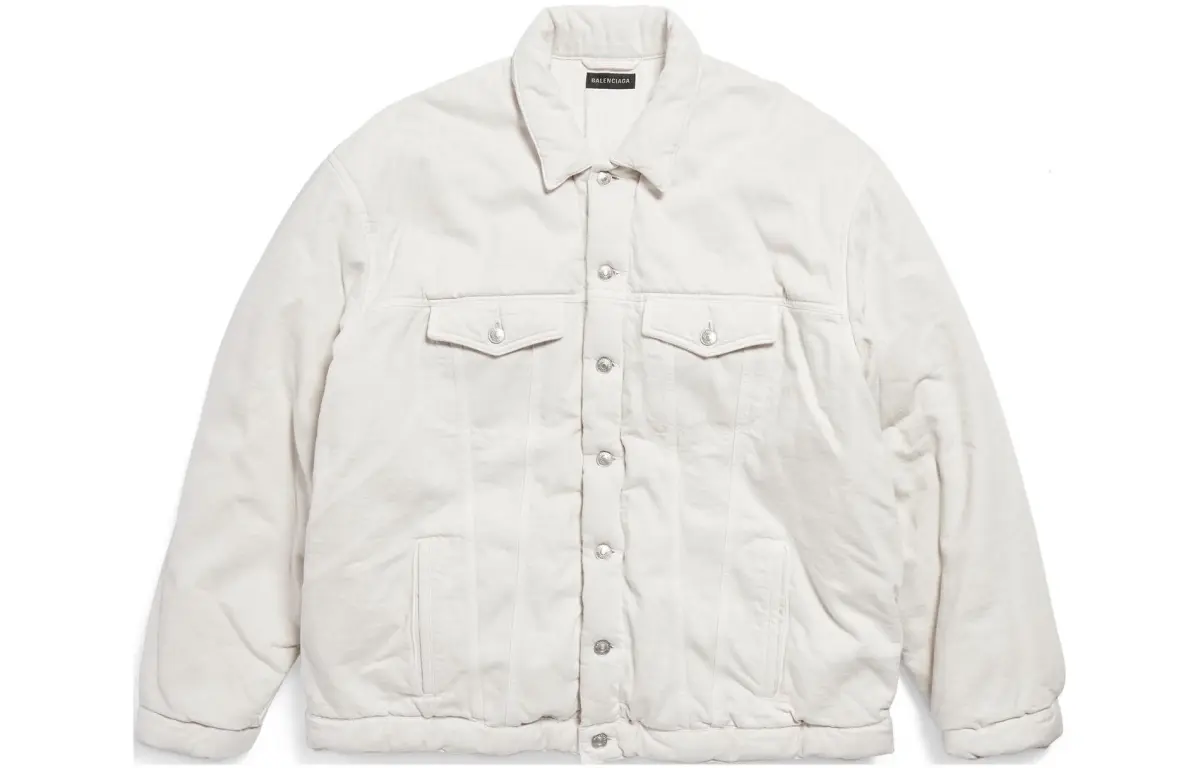Balenciaga Flap Pocket Padded Jacket