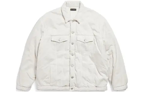 Balenciaga Flap Pocket Padded Jacket