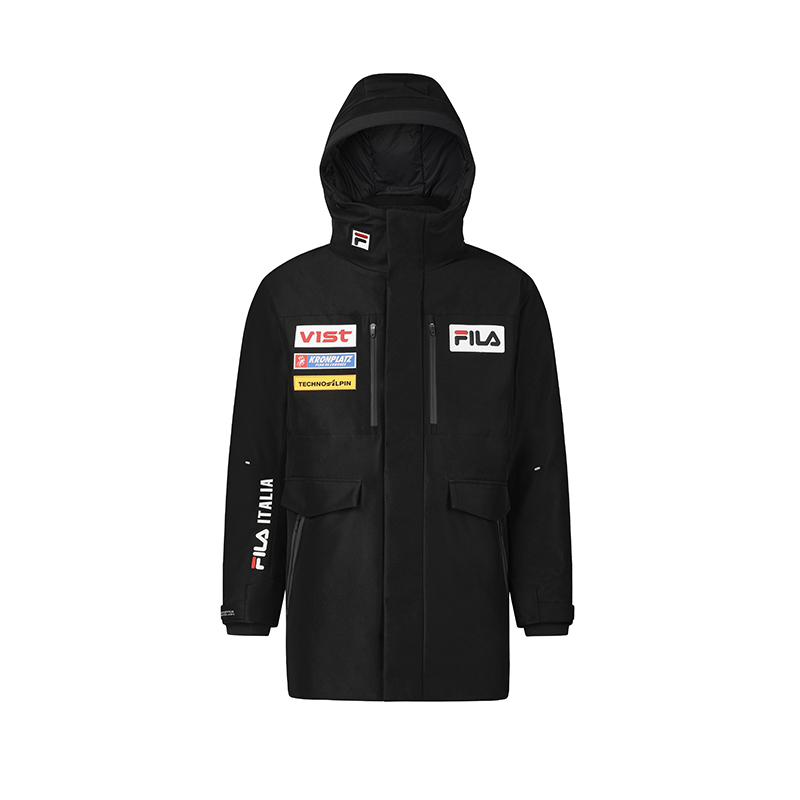 Мужской пуховик Fila SKI (черный)