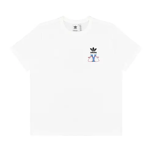 Adidas Originals T Shirt Unisex White