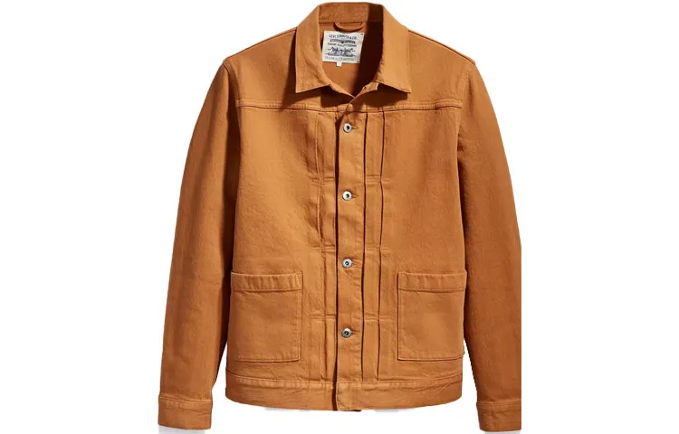 Levi's Denim Jacket Men's Orange