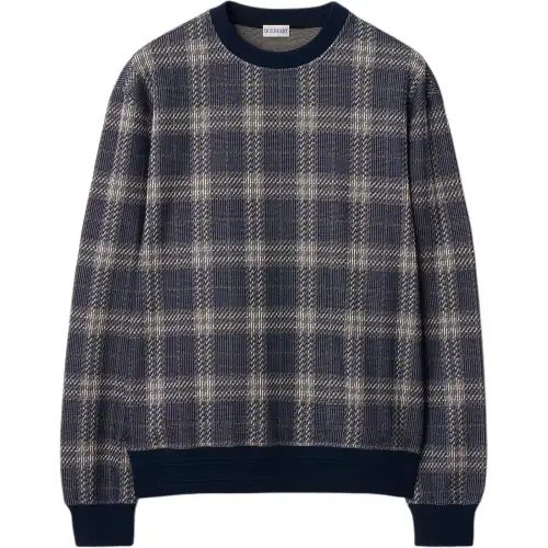 Burberry checked sweater
