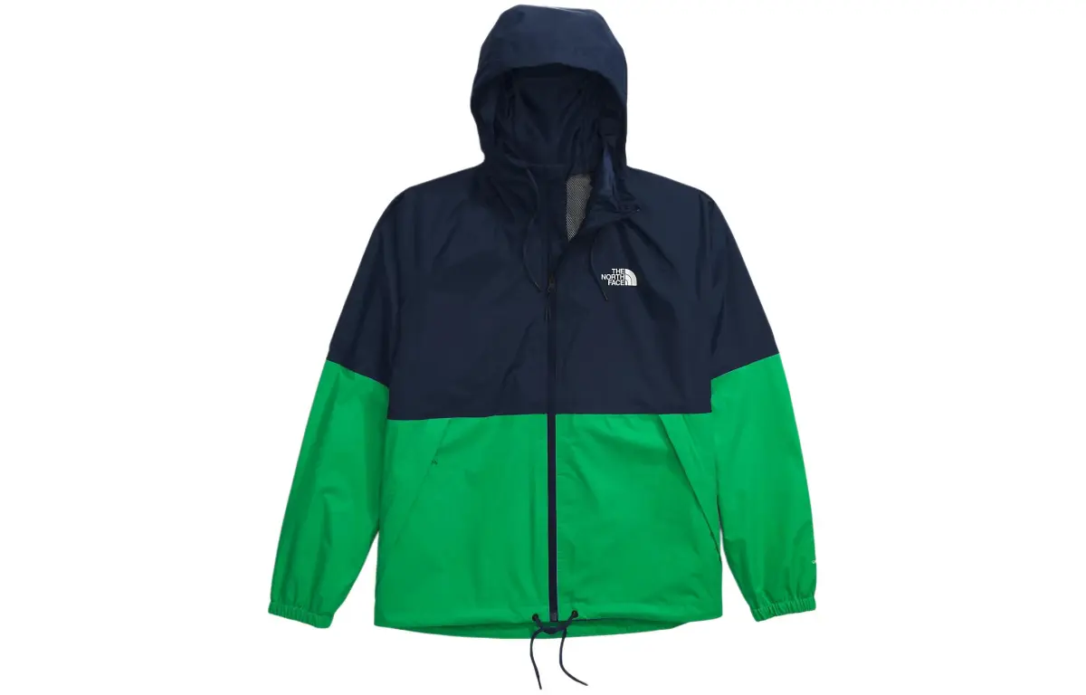 THE NORTH FACE Men's Antora Novelty Rain Jacket Jackets & Coats Men's Marine Blue/Jadeite Green