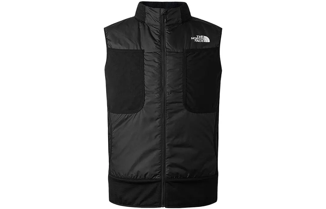 THE NORTH FACE Vests Men's Black Stand Collar Thin Other