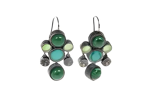 Bottega Veneta Earrings Women's Green