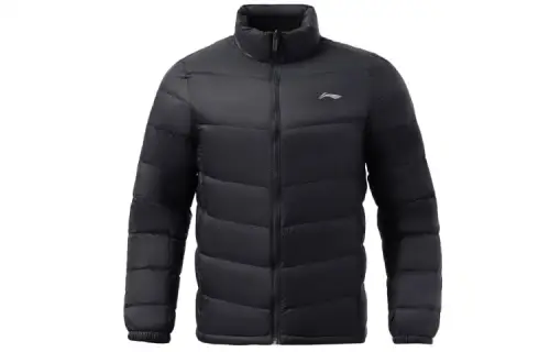 Li Ning Training Collection Fitness Collection Down Jacket Men's Black