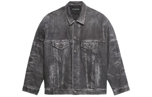 Balenciaga Trompe L'oeil Trucker Jacket