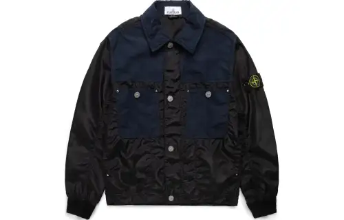 STONE ISLAND Jackets & Coats Unisex Marine Blue