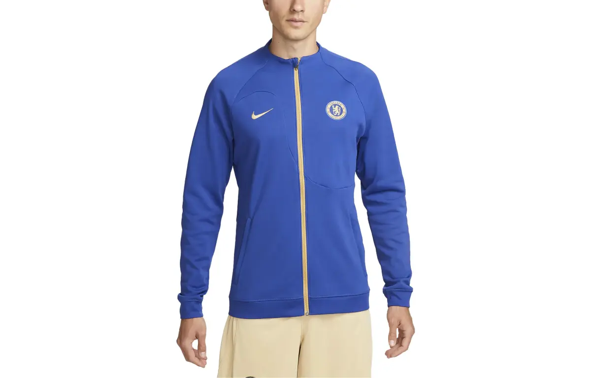 Nike Jackets Men's Blue Crew Neck Moderate Other