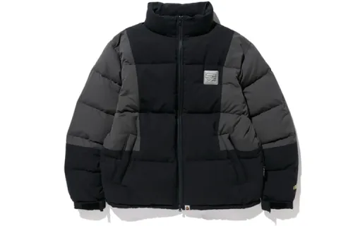A BATHING APE Down Jacket Unisex Black