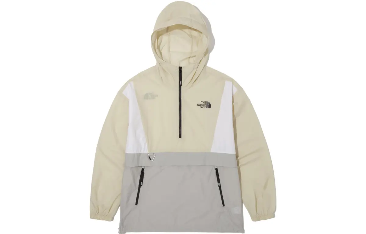 THE NORTH FACE Jackets Men's Milk White Hooded Moderate Other