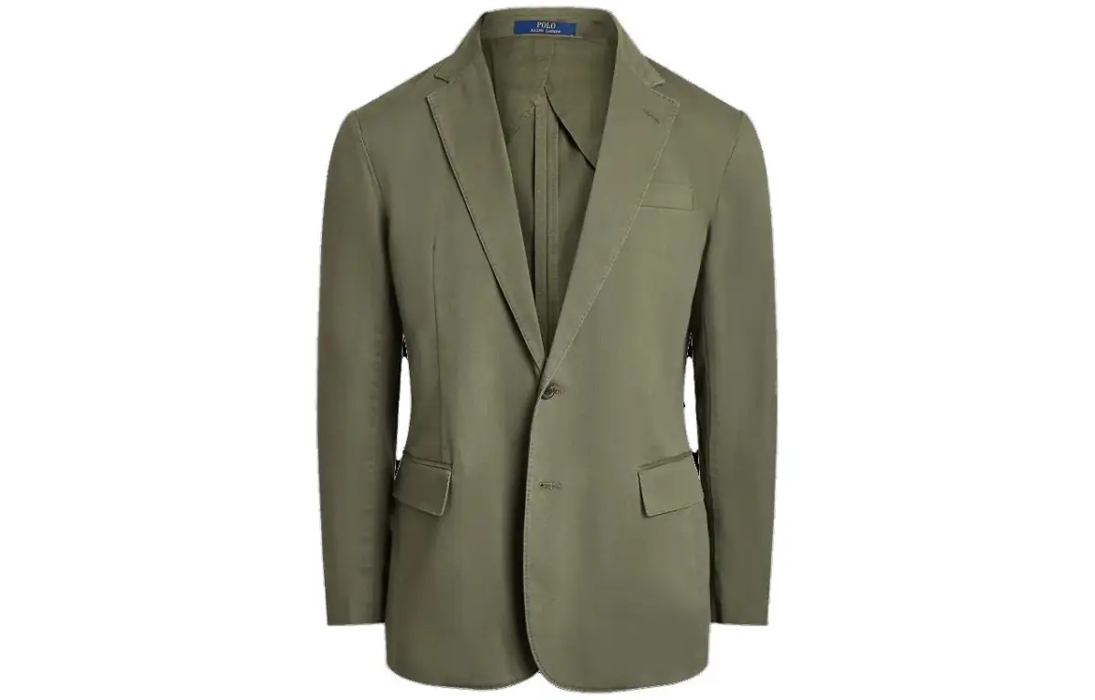 Polo Ralph Lauren Polo Stretch Chino Suit Jacket Business Suit Coat Men's Green