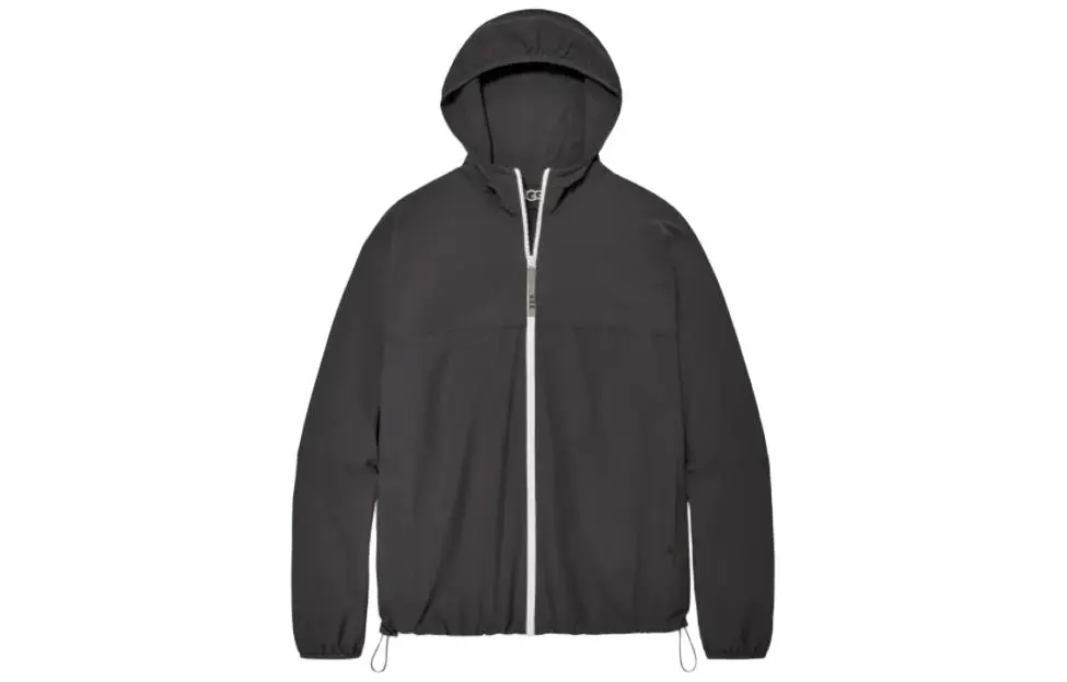 UGG Jackets Men's Black Hooded Moderate Other