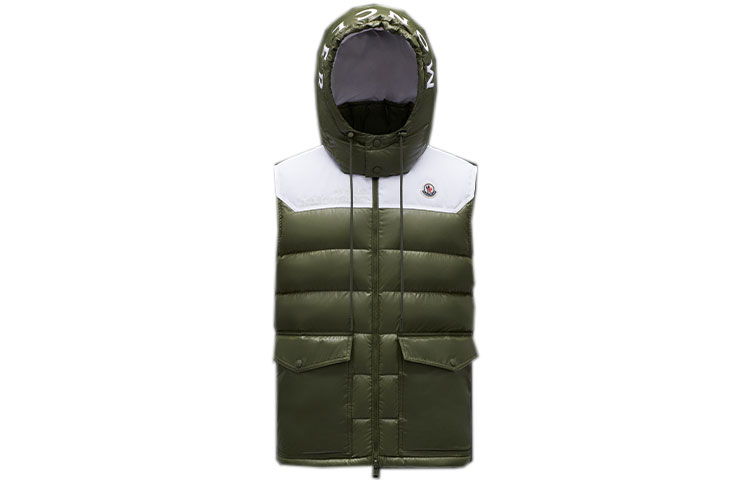 Мужская куртка Moncler с капюшоном (разноцветная)