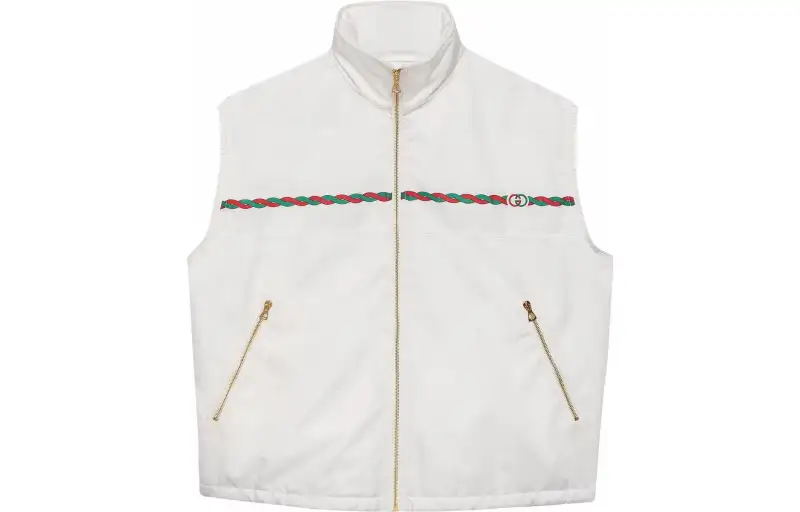 GUCCI Gg Embroidered Vest