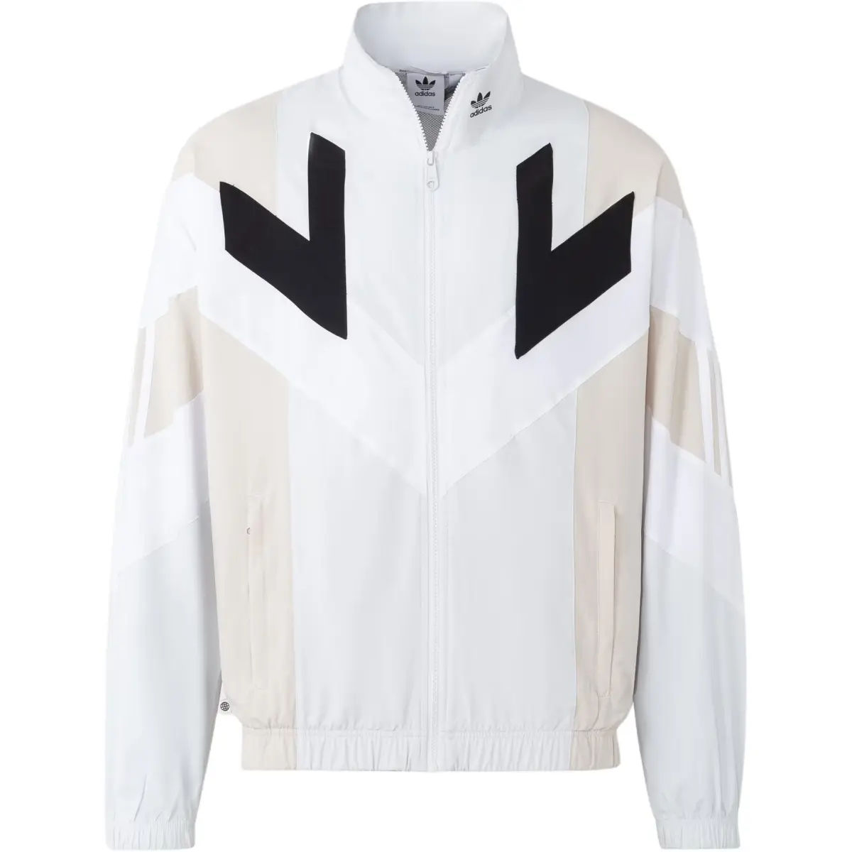 Adidas Originals Jackets Men's Crystal White Stand Collar Moderate Other