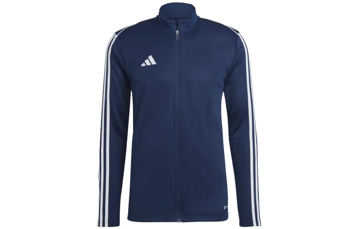 Adidas Jackets Men's Blue Stand Collar Moderate Other