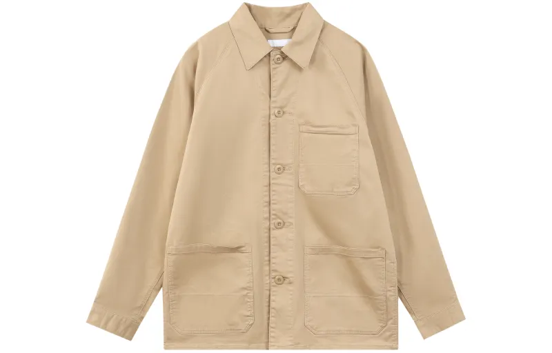 UNIQLO Jackets Unisex Camel Lapel Moderate Other