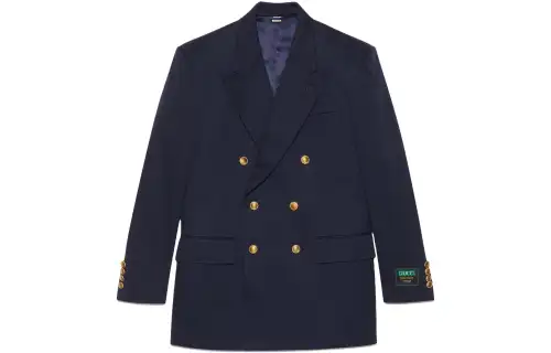 GUCCI Double Breasted Tailored Blazer