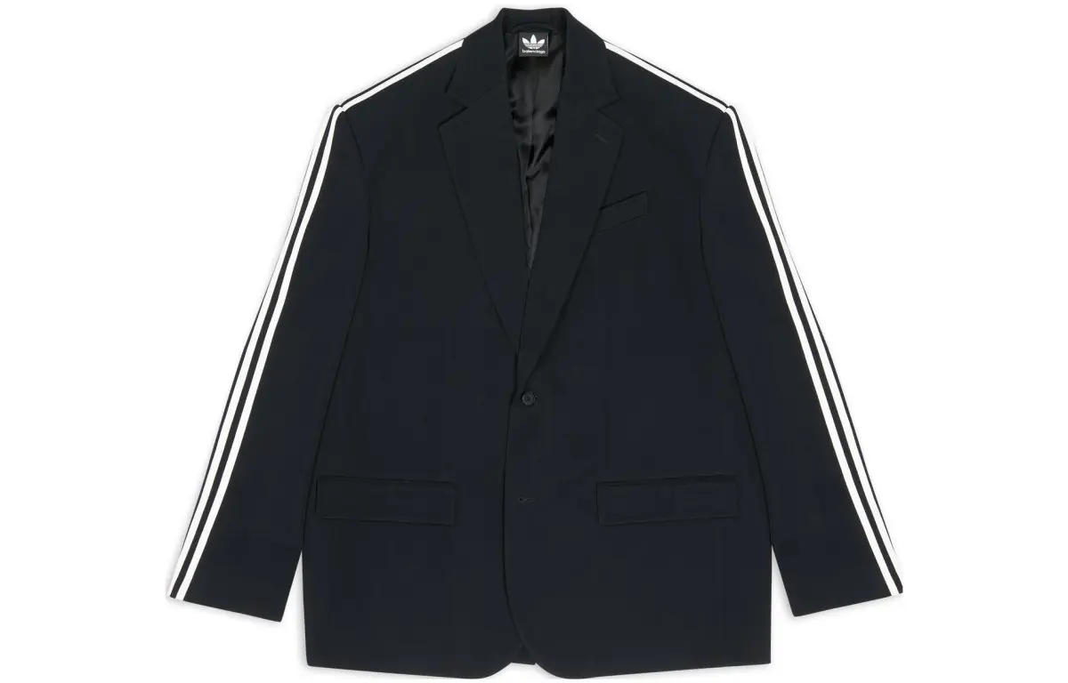 Balenciaga x Adidas Originals FW22 Business Suit Coat Men's Black