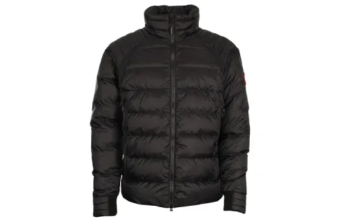 Canada Goose HyBridge Down Jackets Men's Black Stand Collar Moderate Other