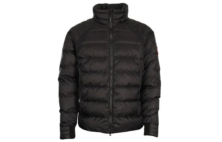 Canada Goose HyBridge Down Jackets Men's Black Stand Collar Moderate Other