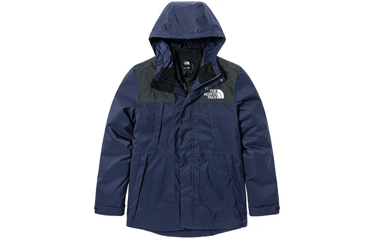 THE NORTH FACE Urban Exploration Waterproof, Windproof, And Abrasion Resistant Windbreaker Jacket Men's Blue