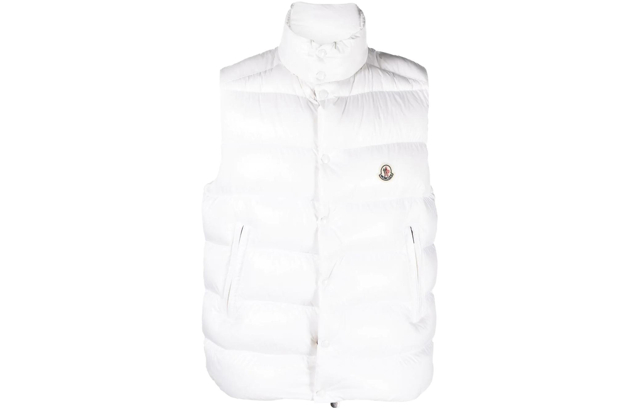 Мужской жилет Moncler Tibb (белый)