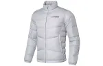 Li Ning Down Jackets Men's Coin Gray Stand Collar Moderate