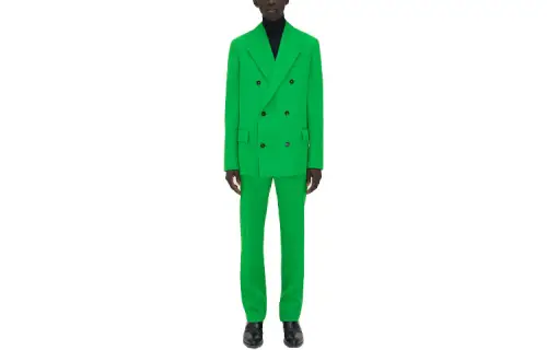 Bottega Veneta FW21 Business Suit Coat Men's Green