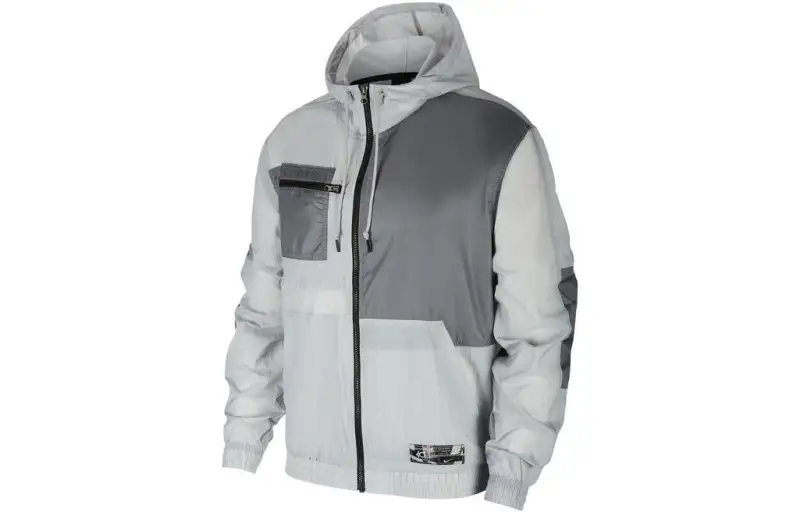 Nike Jackets Men's Gray Hooded Moderate Other