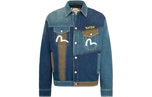 EVISU FW22 Jacket Men's Denim Blue