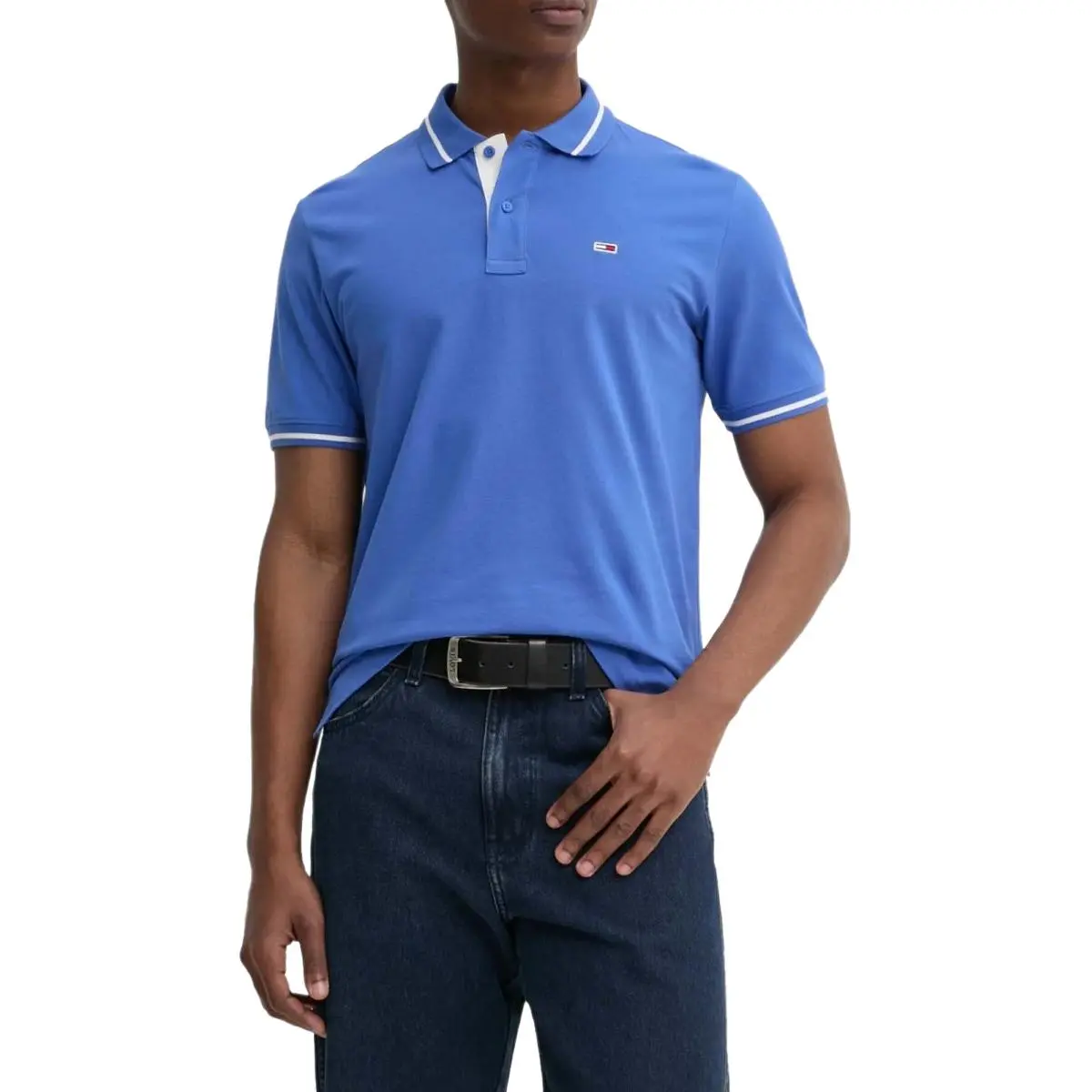 Tommy Hilfiger Polo Shirt Men's Blue