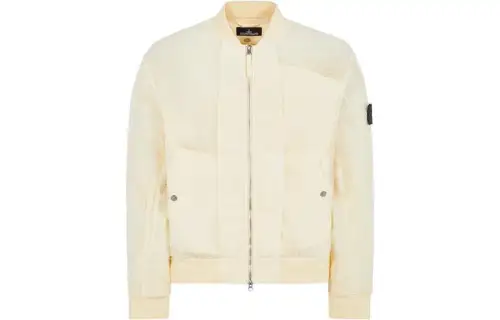 STONE ISLAND Zipped Bomber Jacket