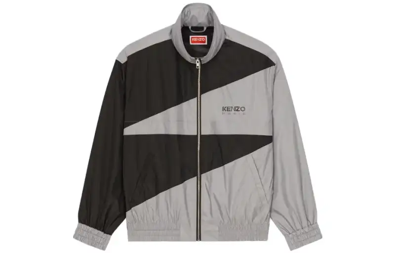 KENZO Two Toned Retro Windbreaker Jacket