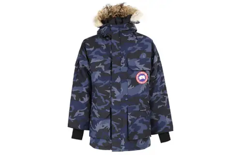 Canada Goose Expedition Collection FW21 Down Jacket Parka Coat Unisex Blue