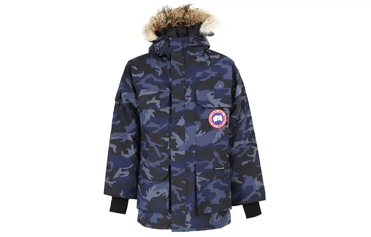 Canada Goose Expedition Collection FW21 Down Jacket Parka Coat Unisex Blue
