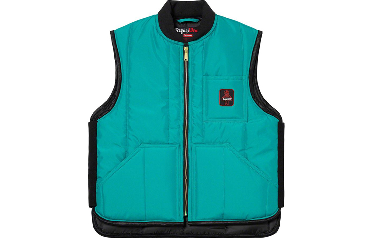 Жилет Supreme x RefrigiWear Insulated Iron-Tuff Vest (черный) — фото 5
