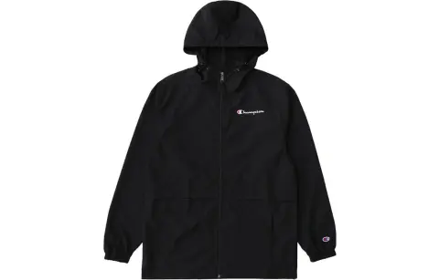Champion Windbreaker Jackets Men's Hooded Moderate