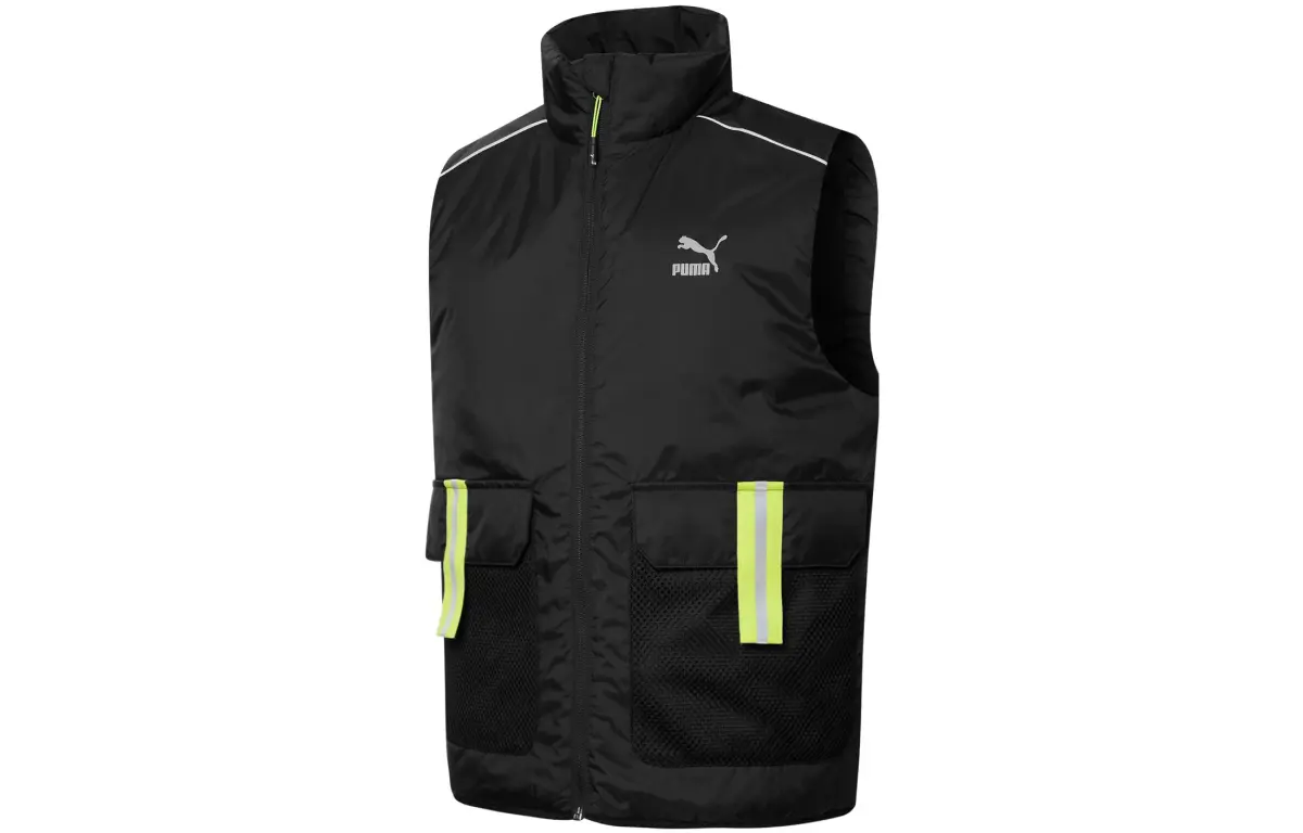 PUMA Men's Casual Collection Vest Men's Black