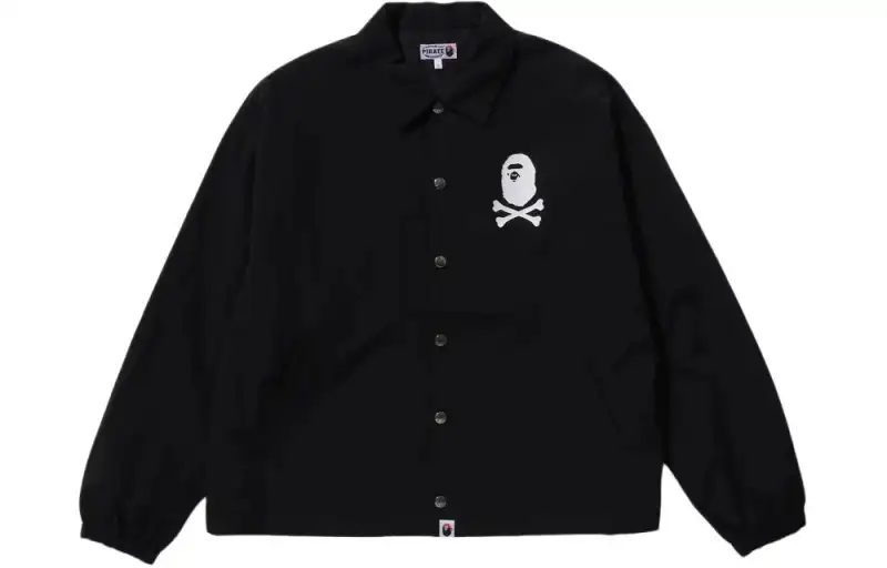 Bape Ape Crossbone Coach Jacket