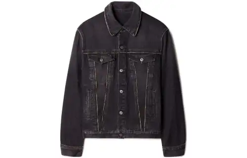 OFF-WHITE Zip Skate denim jacket
