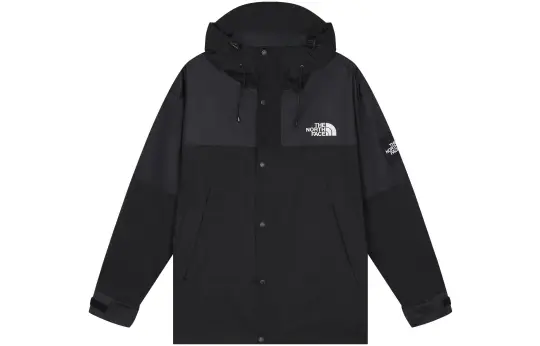 THE NORTH FACE Waterproof, Windproof, Abrasion Resistant, Thermal Windbreaker Jacket Unisex Black